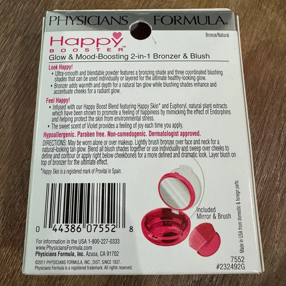 Physicians Formula Happy Booster Glow & Mood Boosting 2-in-1 Bronzer & Blush